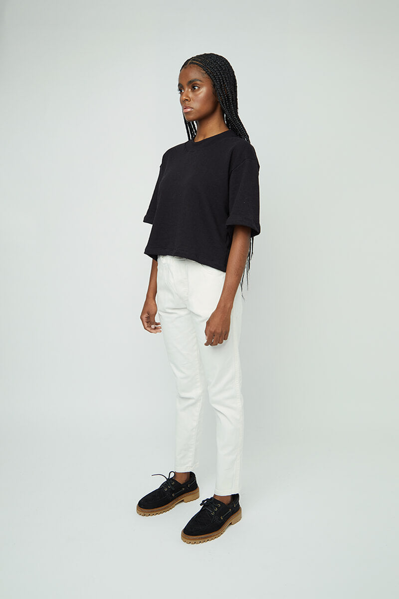 camiseta cropped vintage